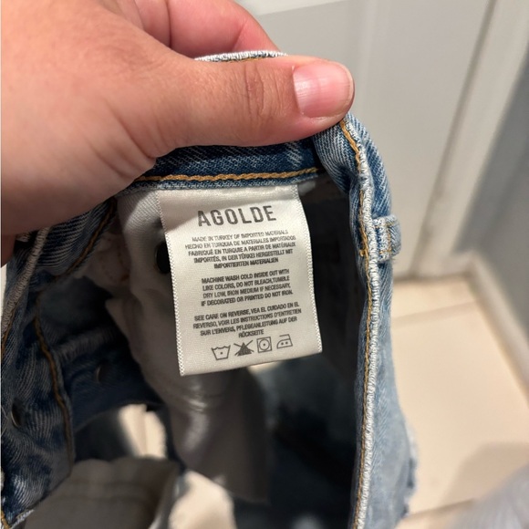 AGOLDE Dee Shorts sz 24 - Picture 8 of 9